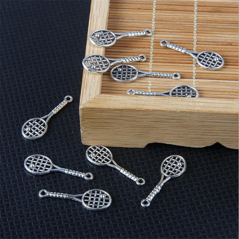 5 шт./лот новые трендовые подвески для теннисной ракетки diy браслета ожерелье