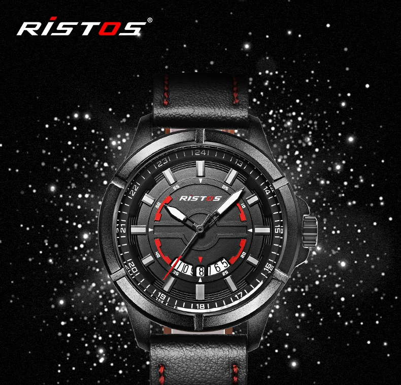 Мужские армейские водонепроницаемые кварцевые часы Reloj Masculino Montre Femme наручные часы с ремешком из натуральной кожи ударные спортивные часы для мужчин
