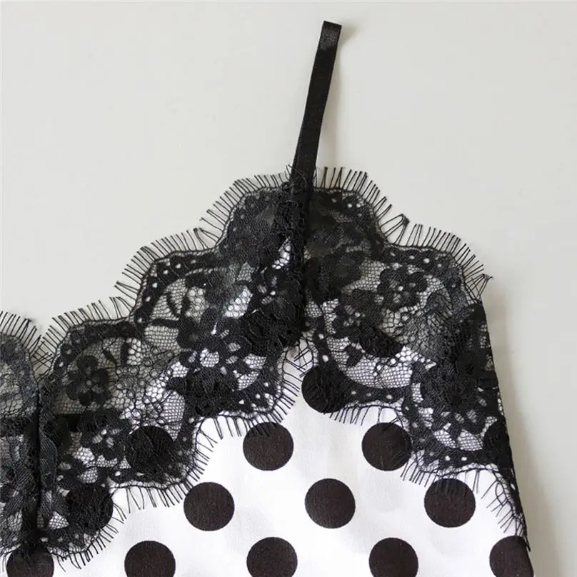 MIARHB Новое Женское кружевное сексуальное нижнее белье в горошек с печатью боди