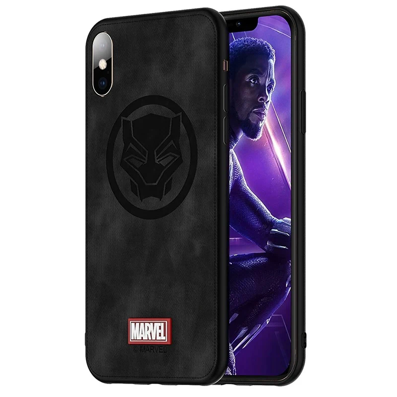 Популярный бренд Marvel Оригинальный чехол для телефона iPhone 7 8 Plus X XS MAX XR Мстители