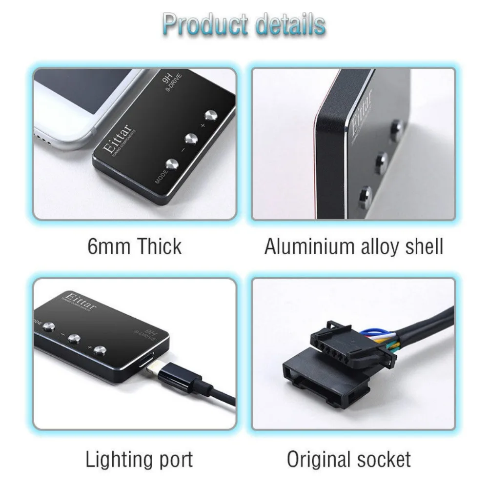 Электронный контроллер дроссельной заслонки для автомобиля Lexus RX 2003-2009 мощный
