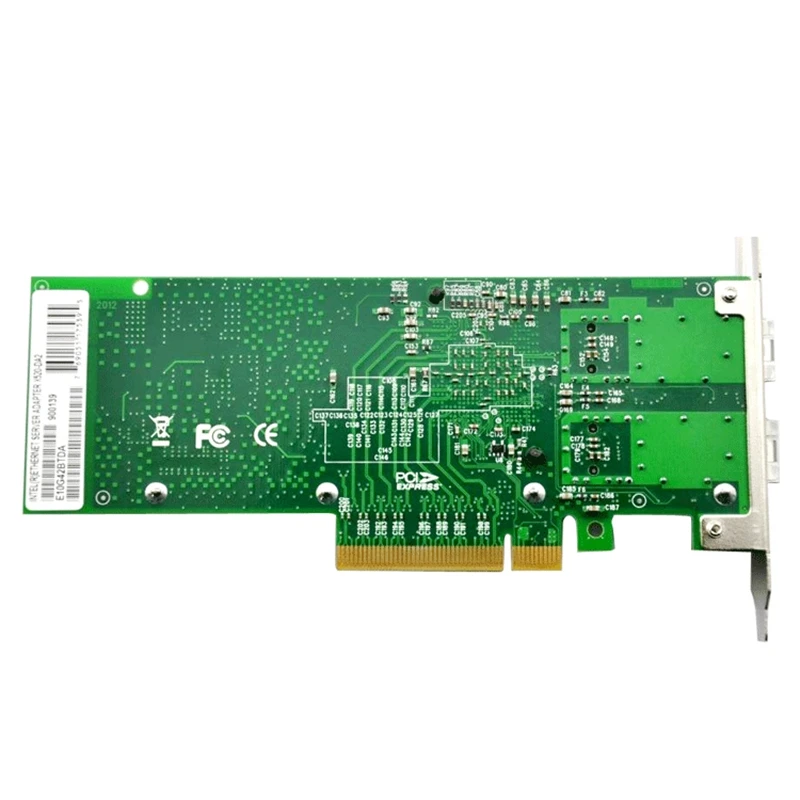 Intel82599Es чипсет 10 Гбит/с двойной порт Pci E Ethernet сервер адаптер волоконно оптический