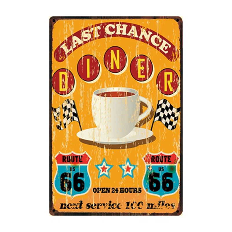 [Kelly66] Кофейня лучшая жизнь Горячая Металлическая вывеска оловянный плакат