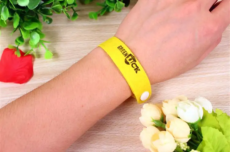 1000 шт. летний отдых на природе замок ошибок комаров браслет запястье Мидж анти