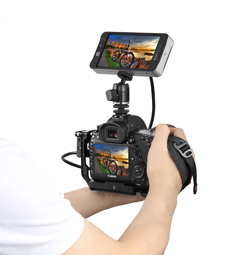 Smallrig 5D Mark 4 камера L Пластина l-кронштейн для Canon 5D Mark IV/Mark III с быстроразъемной Arca Стиль камеры пластина 2202