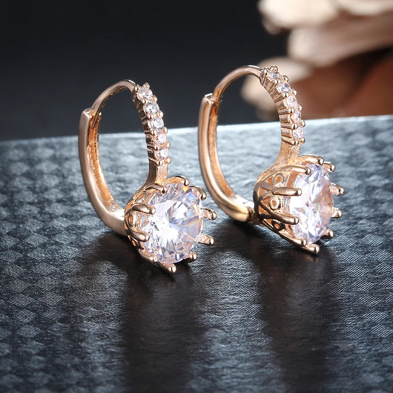 Женские трендовые серьги клипсы CC модные ювелирные изделия с кристаллами и