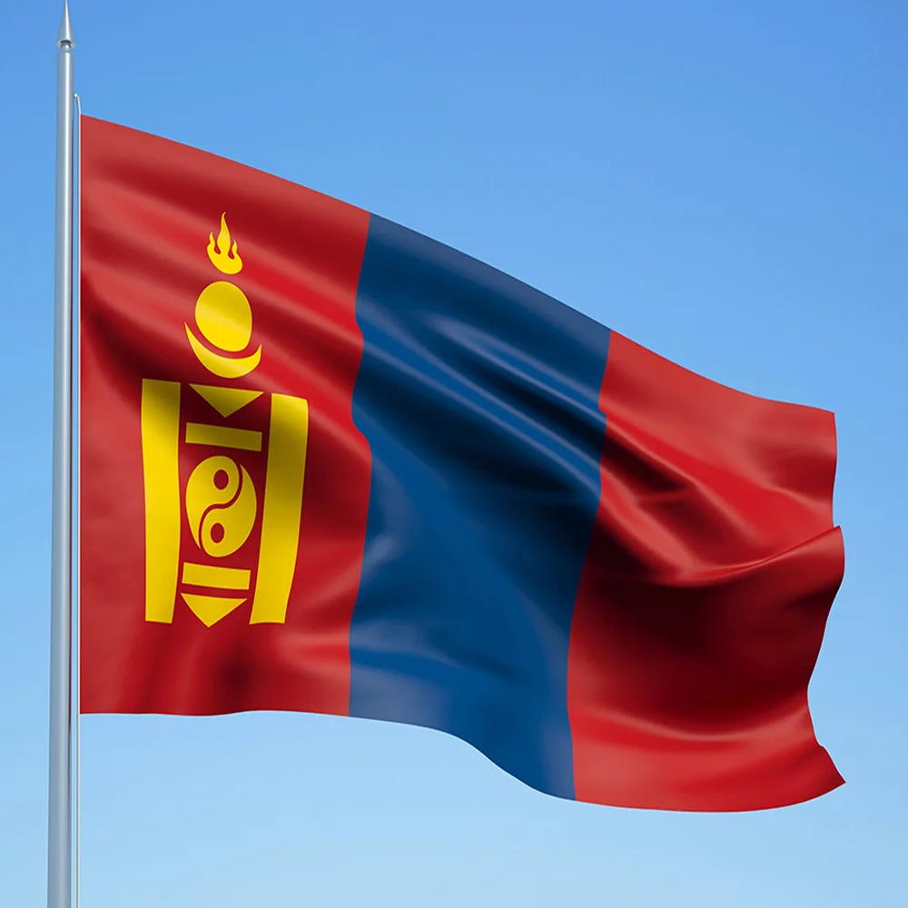 Флаг Монголии (MN) флаг из полиэстера 5*3 фута 150*90 см все цвета логотипы|Флаги