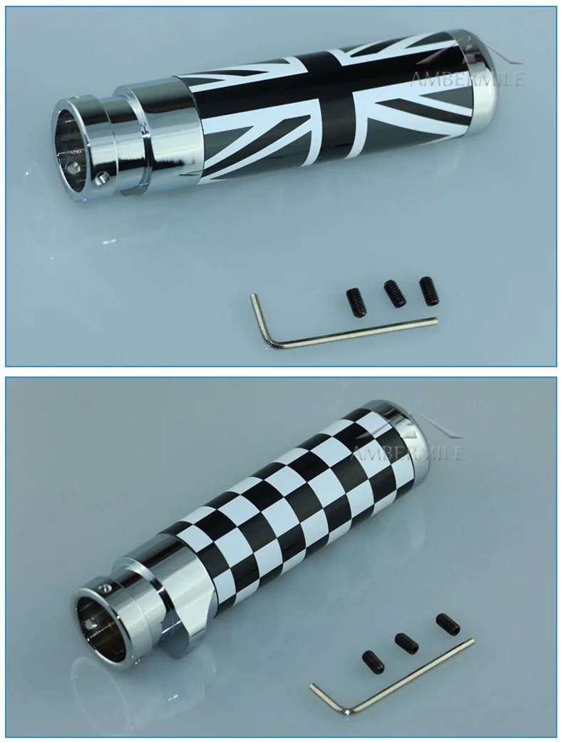 AMBERMILE титановый сплав углерода для Mini Cooper R55 Clubman R56 R57 R58 R59 аксессуары внутренняя отделка автомобиля рукоятка ручного тормоза крышка