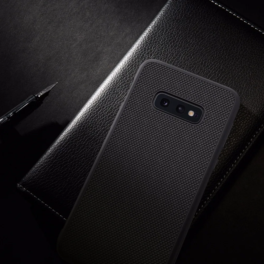 S10e чехол для samsung S10e кейс чехол для мужчин бизнес-чехол для задней крышки для samsung galaxy S10e Чехол кожаный Капа для galaxy S10e чехлы