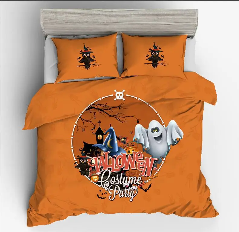 Наборы постельного белья с 3d-изображением Рождества пододеяльник наволочка