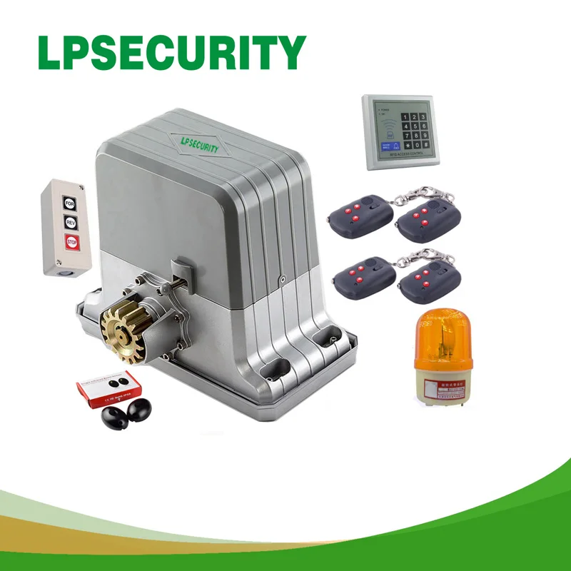 LPSECURITY 1800 кг Электрический двигатель для раздвижных ворот/Электрический