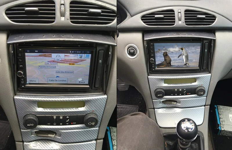 Android 8 1 четырехъядерный в dash 2 Din автомобильный dvd gps аудио стерео GPS навигатор