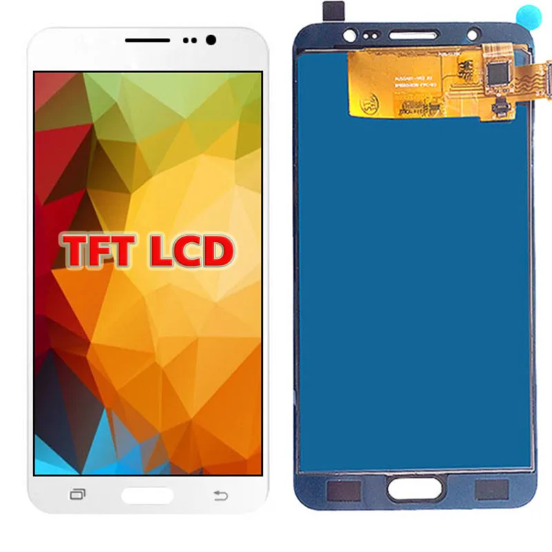 J710 LCD For Samsung Galaxy J7 SM-J710FN J710F J710M J710Y J710G J710H Touch Screen Digitizer Assembly Frame Home Button