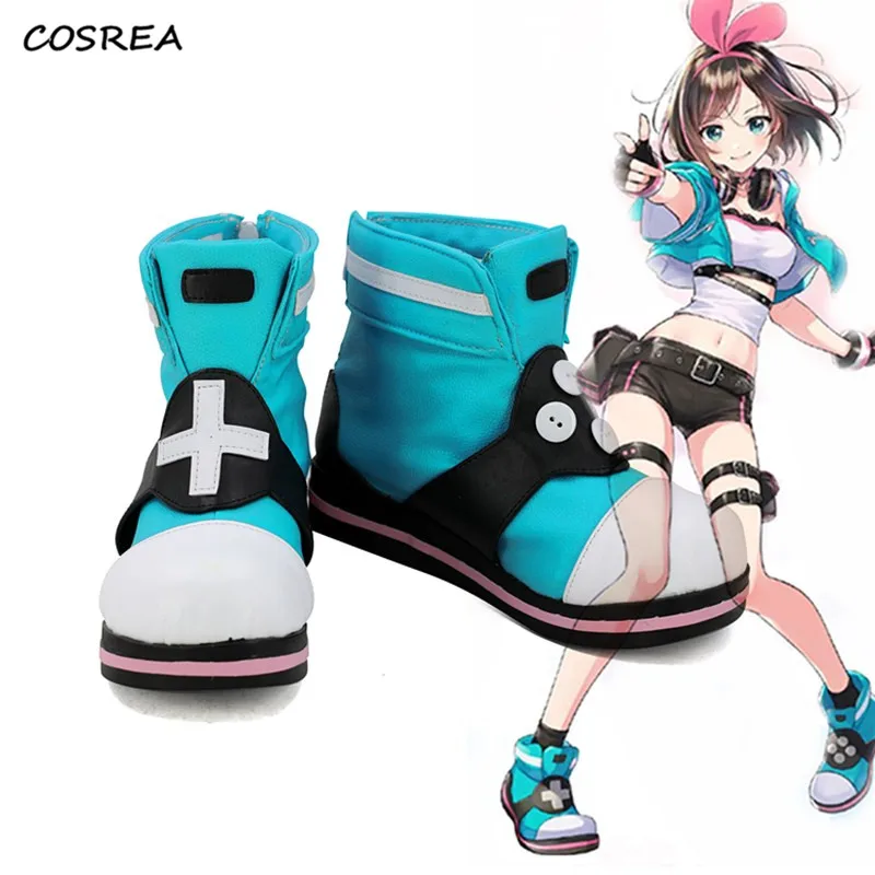 Аниме ботинки A.I.Channel Kizuna AI Gilrs женские костюмы для Хэллоуина карнавала косплея на