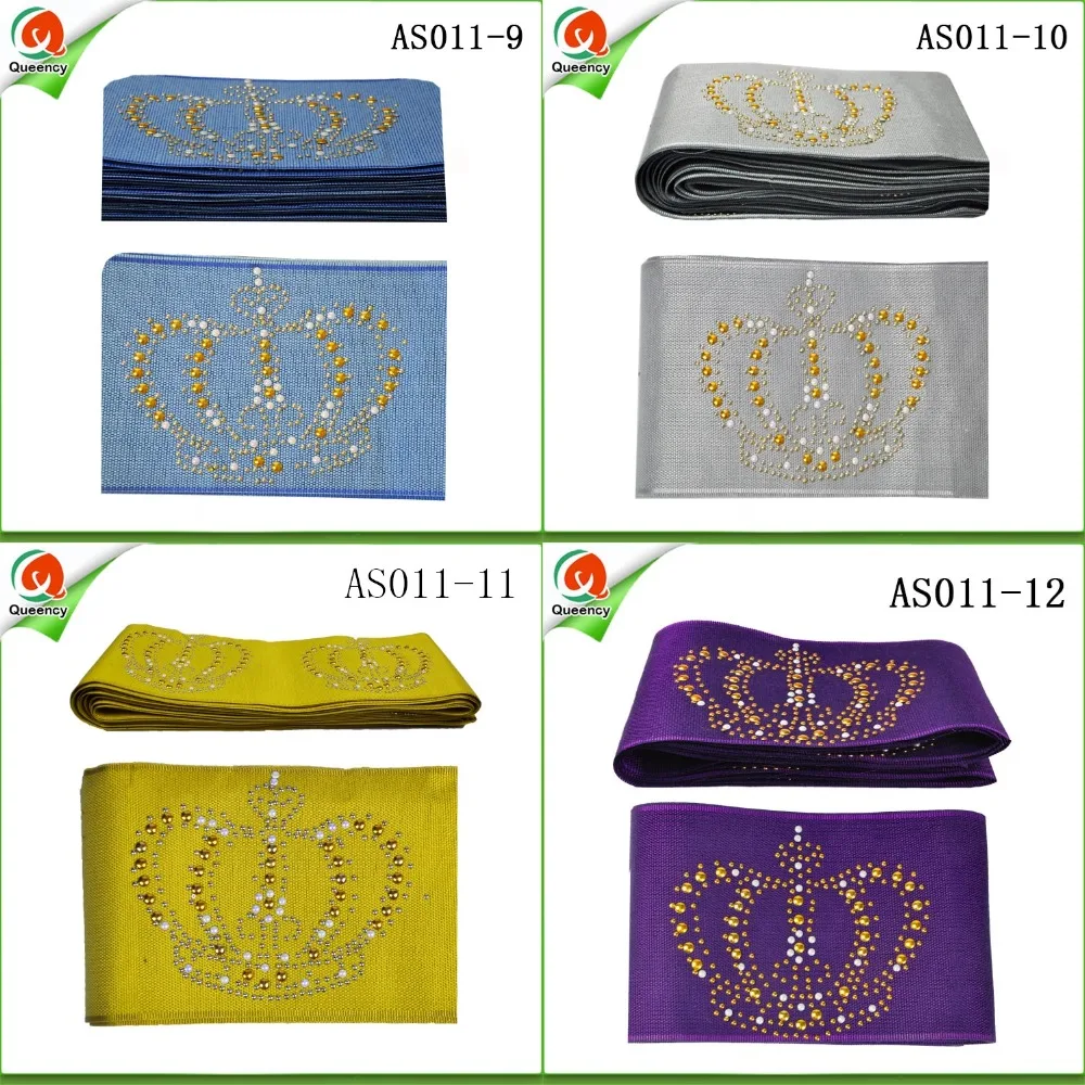 Queency African Ladies Aso oke головные повязки из полиэстера для свадьбы и вечерние, разные цвета, один шт/упаковка, DHL, AS011