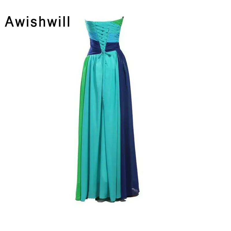 Лидер продаж дешевое шифоновое Элегантное Длинное платье с бисером и рюшами для