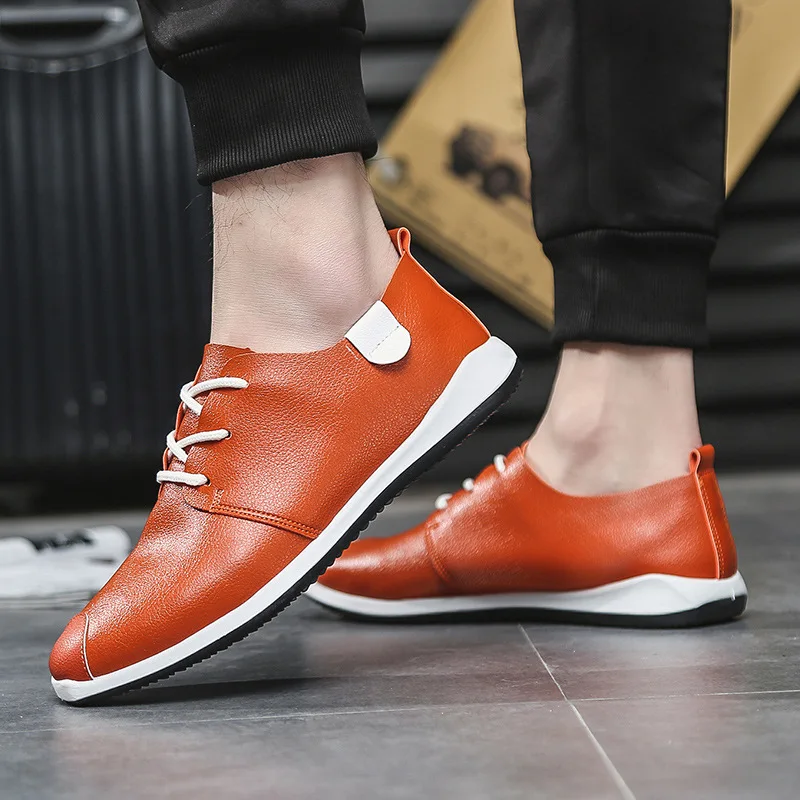 2018 весенне-осенняя новая дышащая обувь с низким вырезом на шнуровке Повседневная