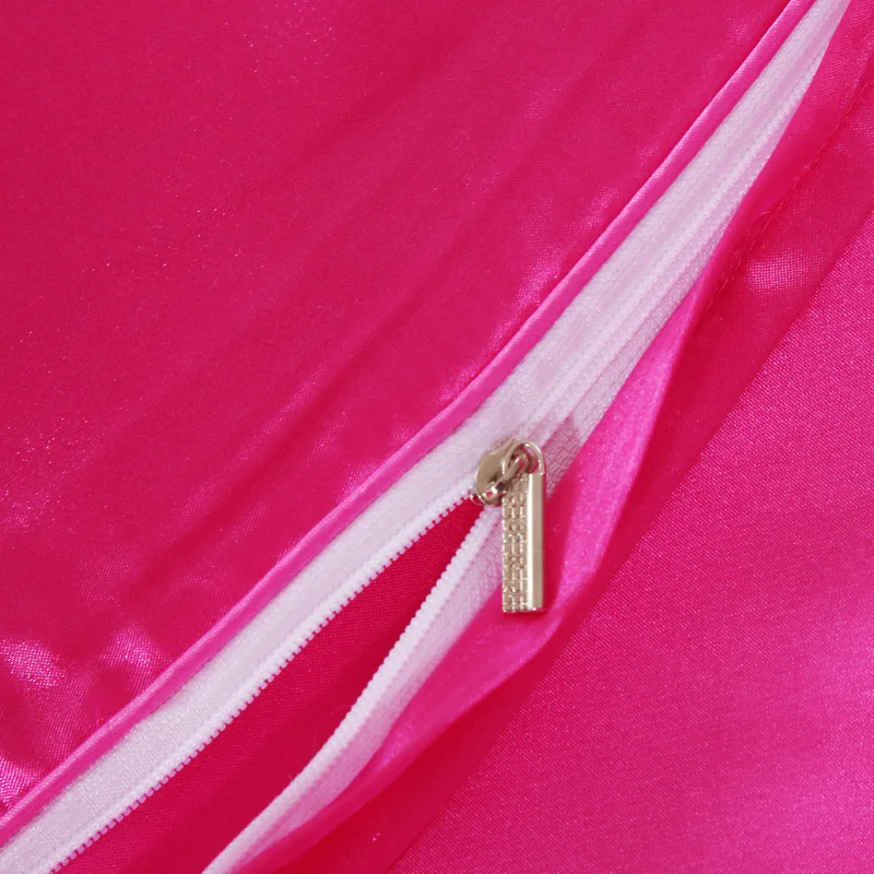 Недорогие Роскошные комплекты постельного белья шелковое одеяло пододеяльник