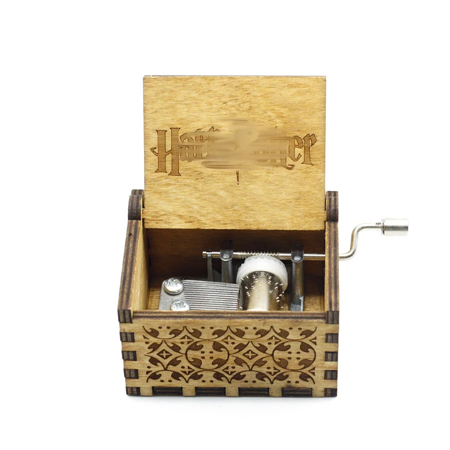 Антикварные резные музыкальная шкатулка Игра престолов Music Box Star Wars деревянная