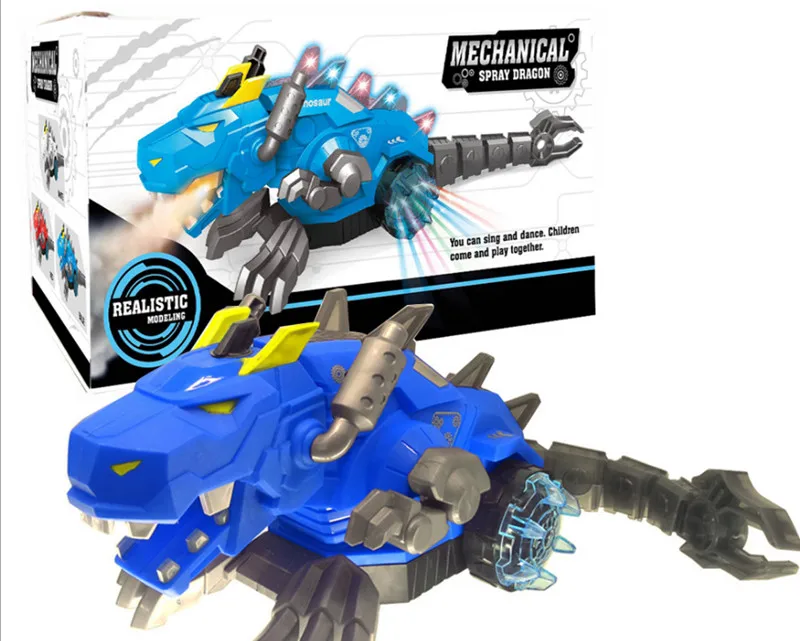 Multifunction Electric Toys Spray Dinosaur Music Electronic Pet Christmas New Year Gifts |