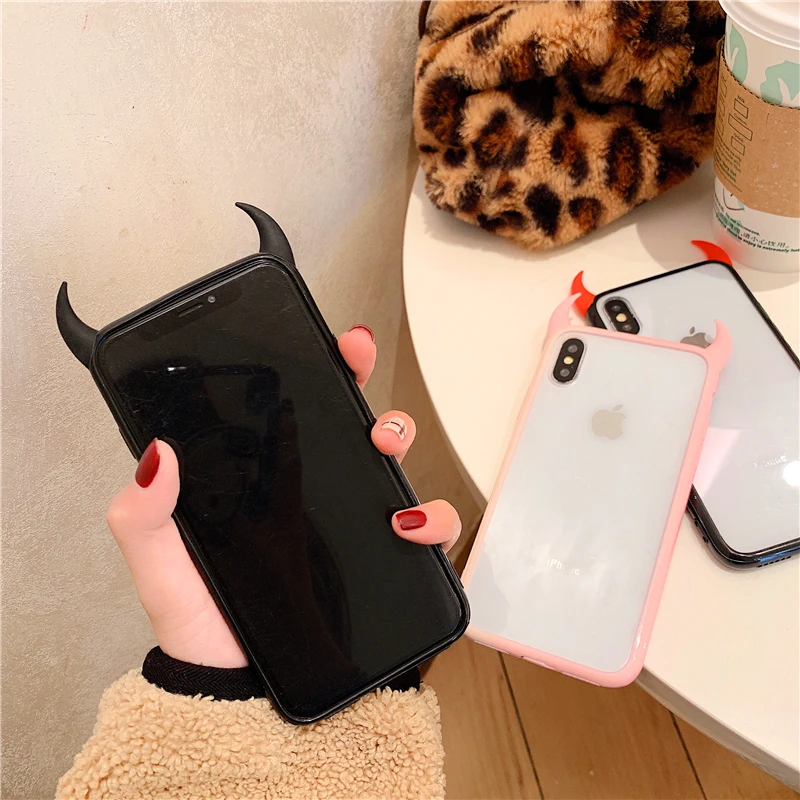 Черный красный розовый чехол для телефона Apple iphone 6 6s 7 8 Plus X XS XR MAX |