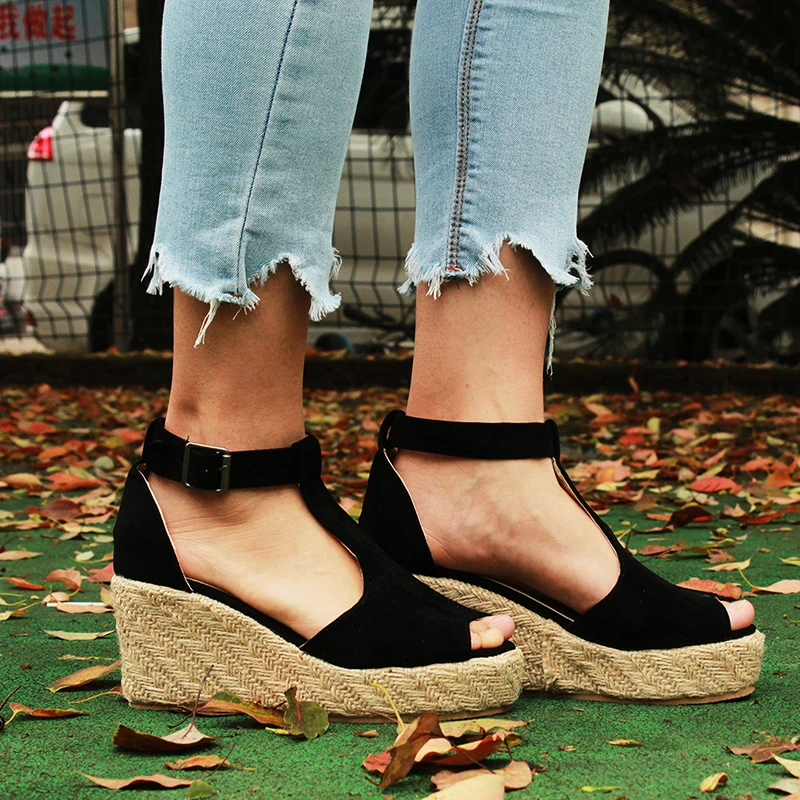 Женская обувь на танкетке с леопардовым принтом Zapatos De Mujer женские модные уличные
