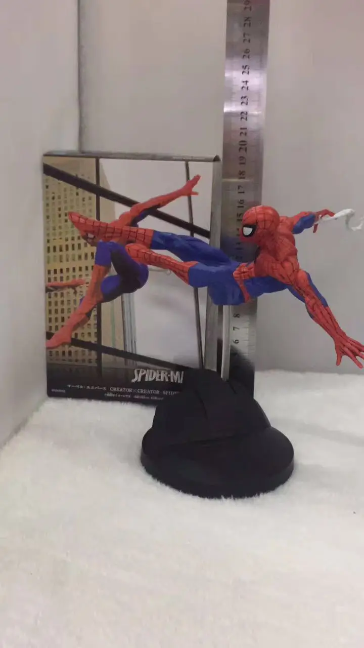 Человек паук серия ПВХ фигурку Коллекционная модель speelgoed 15 см|action figure|pvc action