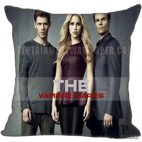 Pillowcase Best Custom The-Vampire-diaries(1)@ 1 Наволочка на подушку, спальня Home Square Наволочка на молнии(одна сторона)#190404-1-19 - Цвет: Pillowcase