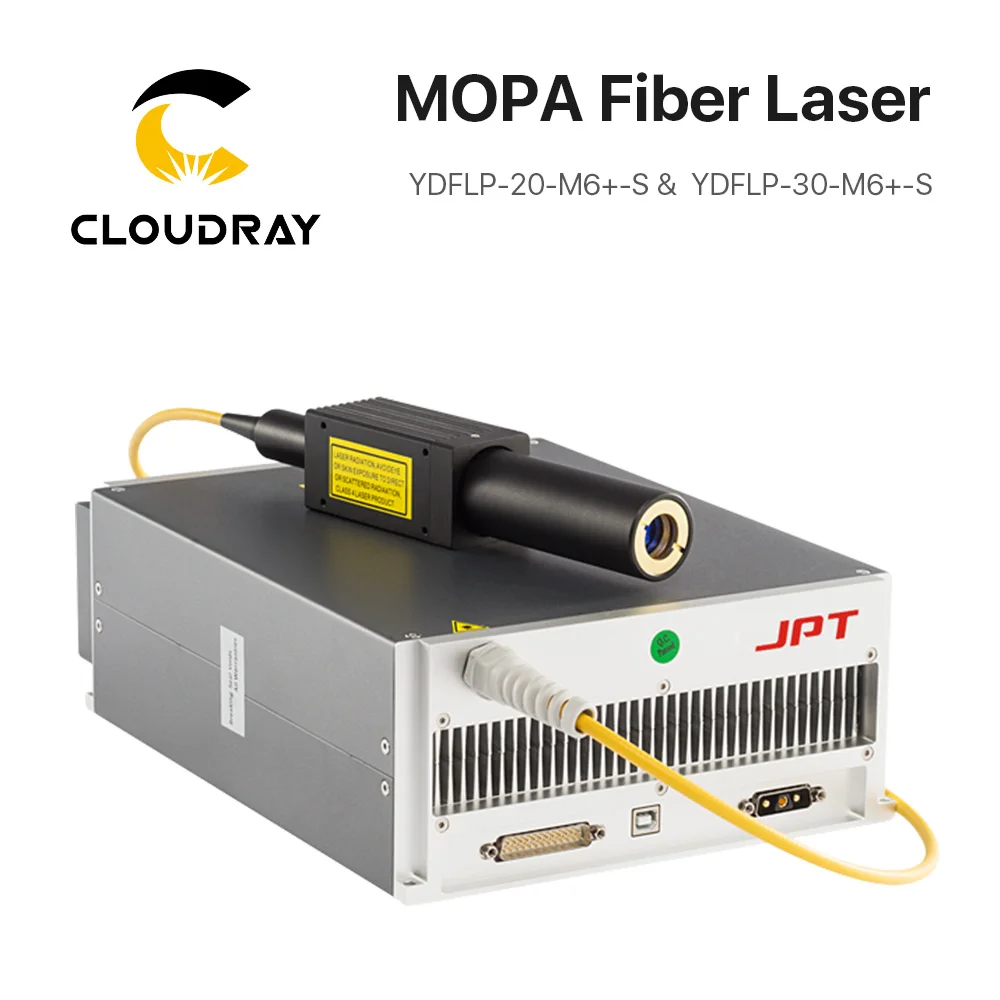 Cloudray 20 Вт 30 JPT MOPA ширина импульса волоконный лазерный модуль YDFLP M6 + S &
