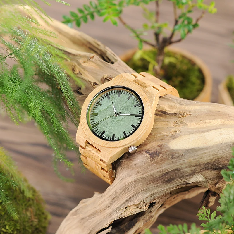 BOBO BIRD WB22 фирменный дизайн, креативная Мода, натуральный бамбук, мужские часы с серебряной стрелкой, бамбуковый ремешок, часы с деревянной коробкой, США, Испания