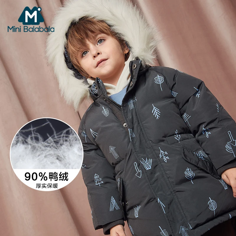 Зимнее утепленное ветрозащитное теплое Детское пальто водонепроницаемая