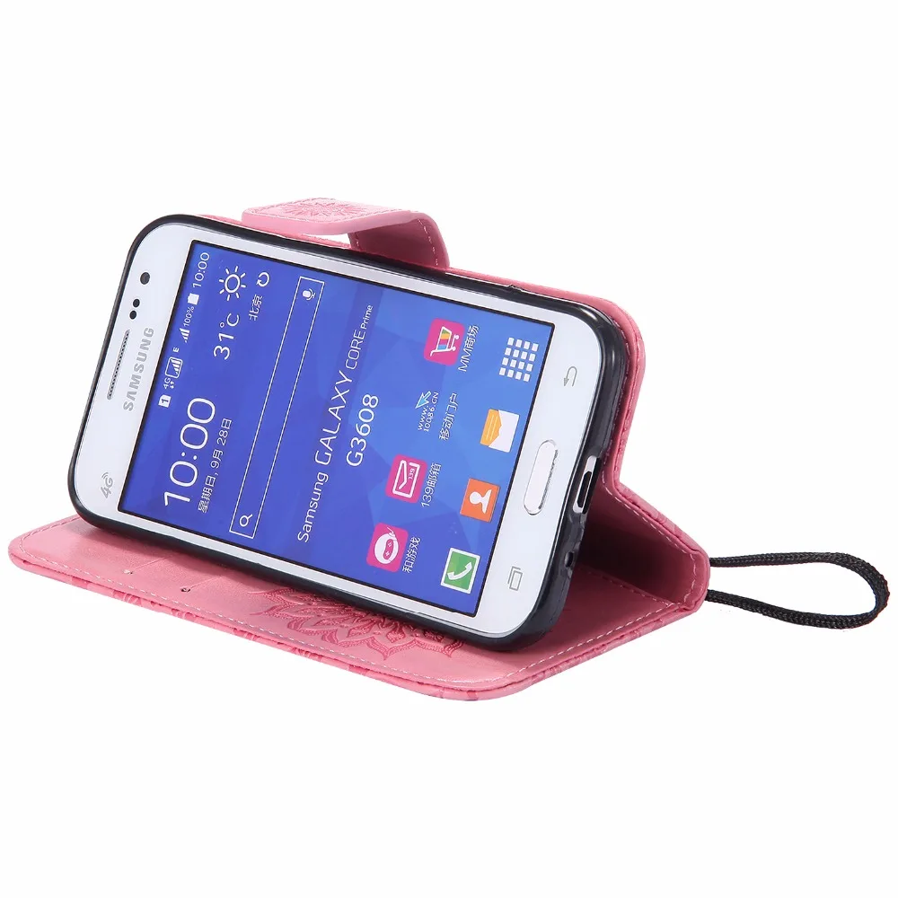 Кожаный чехол-бумажник чехол для samsung Galaxy Core Prime G360 G360F G360H G361 G361F G361H VE SM-G361H SM-G360H SM-G361F чехол TPU Защитный чехол