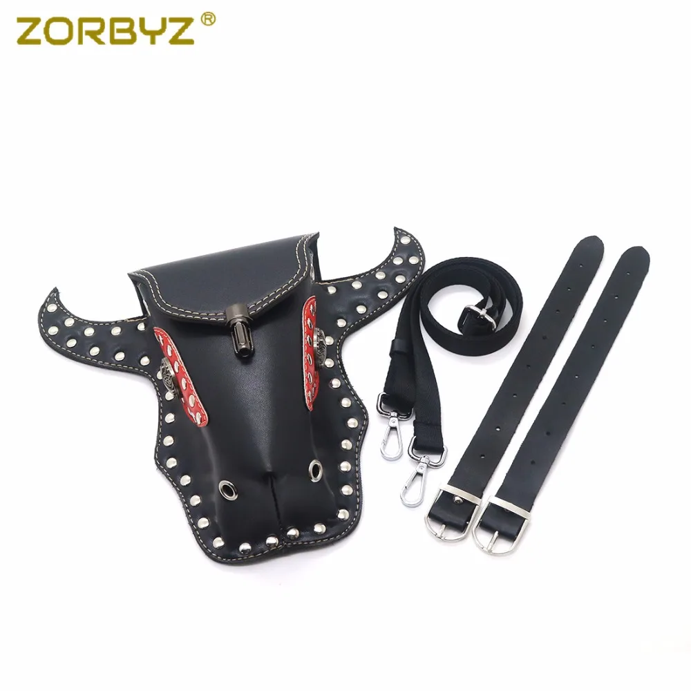 ZORBYZ ретро мотоциклетная сумка на руль из искусственной кожи седло для руля сумки
