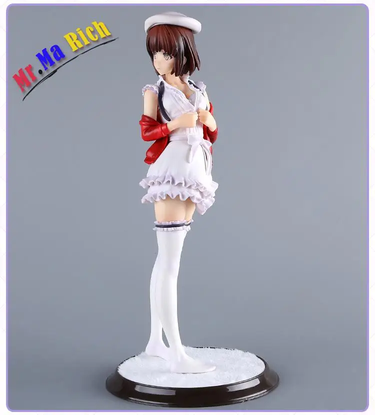 24 см аниме Giapponese Figura Saenai Heroine No Sodatekata Katou Megumi Stand Ver. Пикантная фигурка из ПВХ Da Collezione