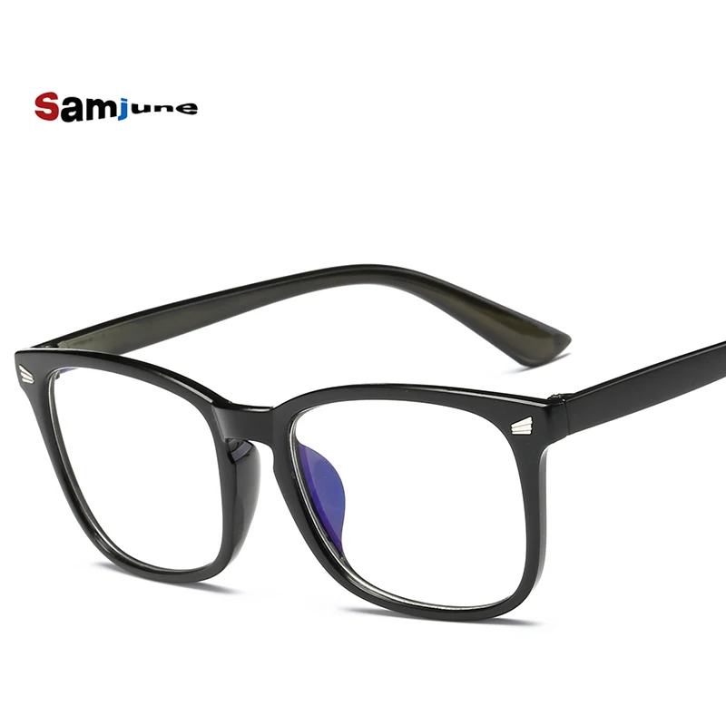 Очки для мужчин и женщин в квадратной оправе брендовые дизайнерские простые