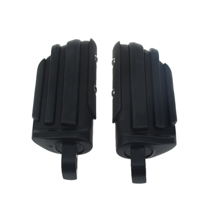 Новые мотоциклетные черные резиновые пилотные задние Передние Подножки для Harley