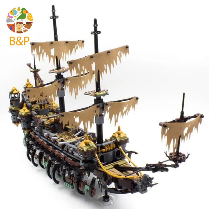 Bela 71042 10680 Pirates of The Caribbean Captain Jack Silent Mary Building Block Toys Compatible with Legoing | Игрушки и хобби