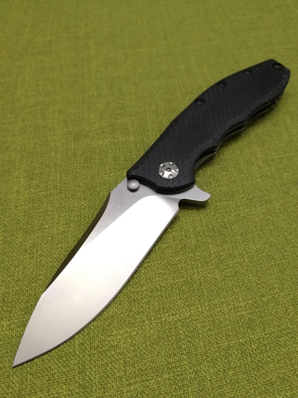 Grady Fung OEM 0562CF складной тактический нож CPM 20CV стальное лезвие Титан + углеродное