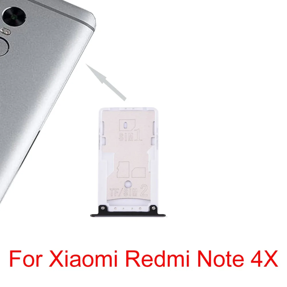Лоток для SIM-и SIM-карт/TF-карт Xiaomi Mi Max 2/Redmi Note 4/Note 4X/4X/5 Plus/Note 5/5/Mi 5