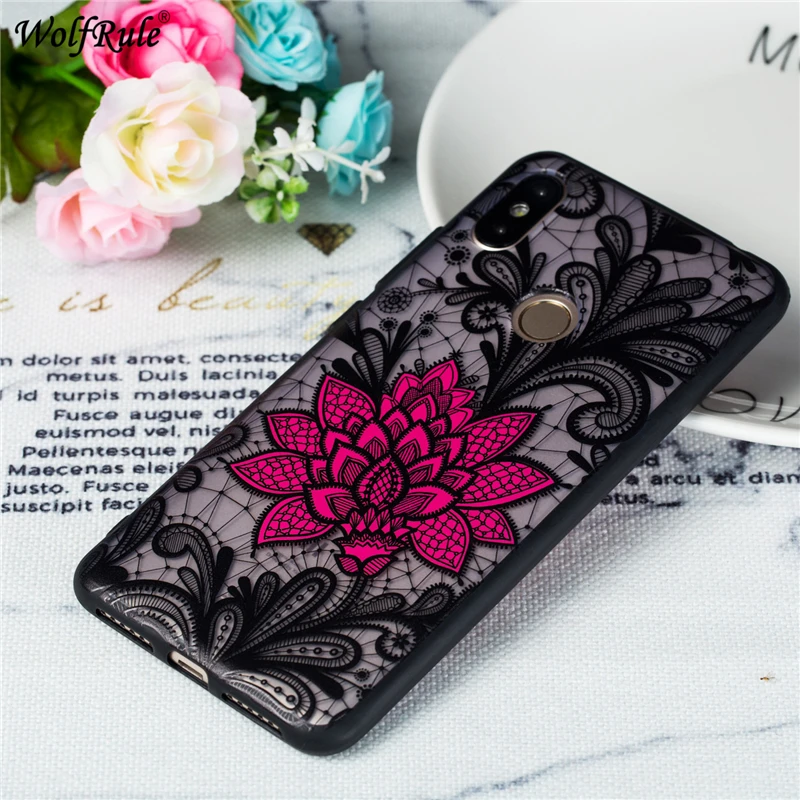 3D Relief Floral Case For Xiaomi Redmi S2 Ultra Thin Shell Girly Sexy TPU+PC Cover Phone Y2 |