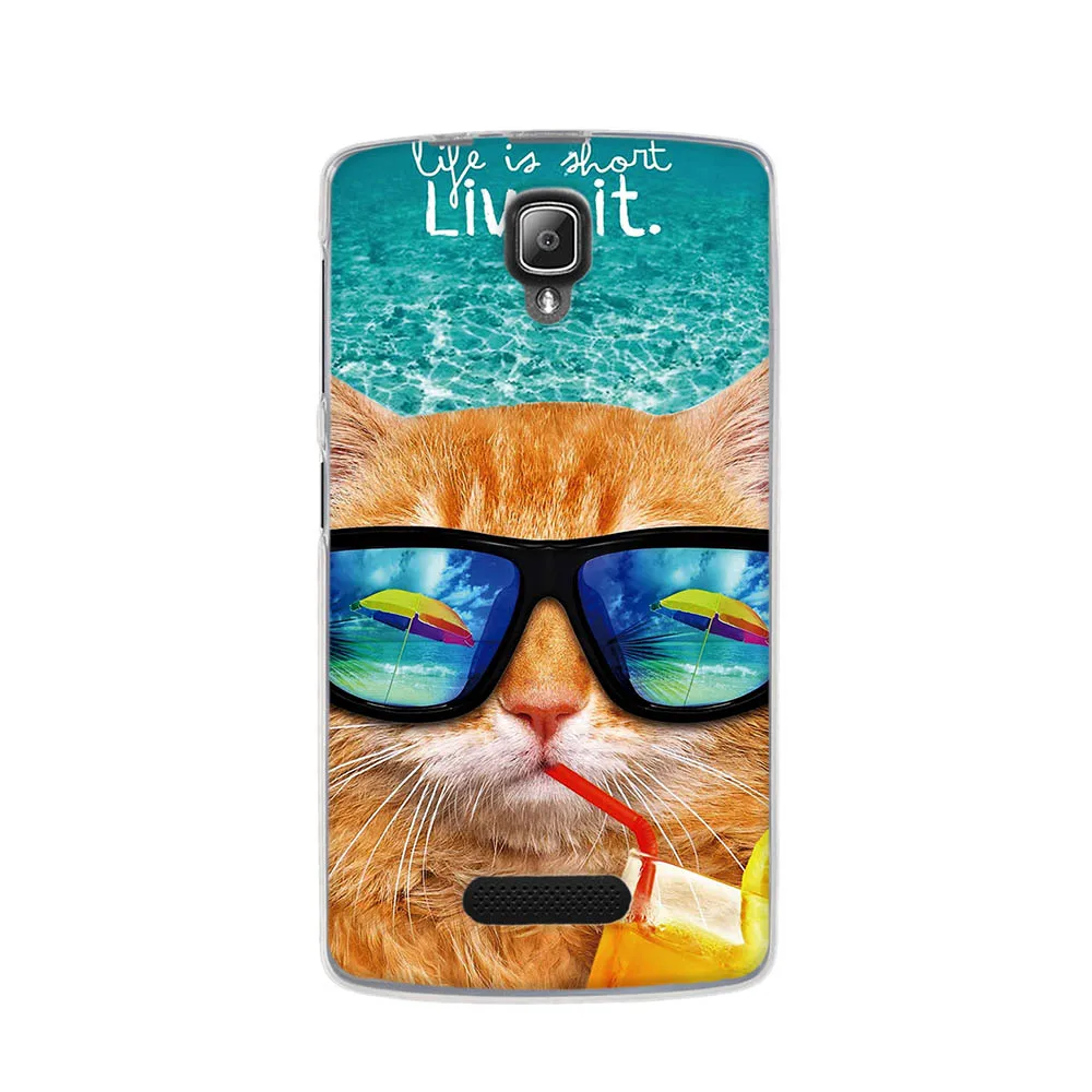 Ультратонкий чехол из ТПУ для lenovo A2010, 4,5 дюйма, задняя крышка для телефона lenovo A2010, мягкий силиконовый чехол s, чехол для lenovo A 2010