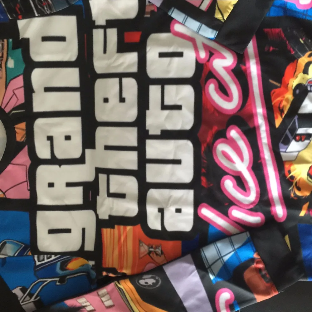 Новинка 2018 Модный свитшот gta с 3d принтом в стиле Харадзюку для мужчин и женщин