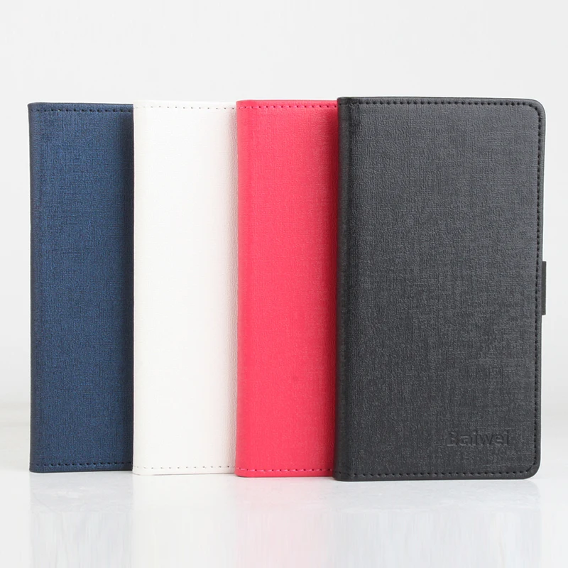 Для HOMTOM HT17 Pro Чехол для телефона модные Однотонная одежда Фолио Флип Премиум