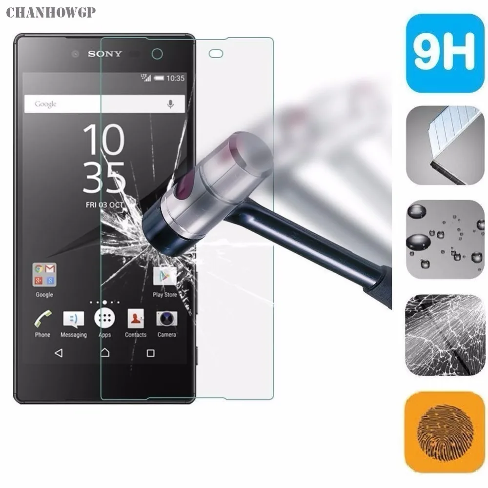 Защитное стекло для Sony Xperia L1 L2 E5 Z1 Z2 Z3 Z4 Z5 Compact M5 M4 Aqua|e3 bank|e4 care3 band |