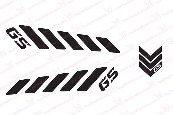 GS Светоотражающая наклейка безопасности комплект "GS" для Arai XD4 мотоциклетный