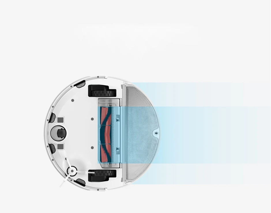 Робот-пылесос Xiaomi Roborock, 2 запасных части, комплекты швабры, тряпки для сухой влажной уборки, резервуар для воды, фильтр