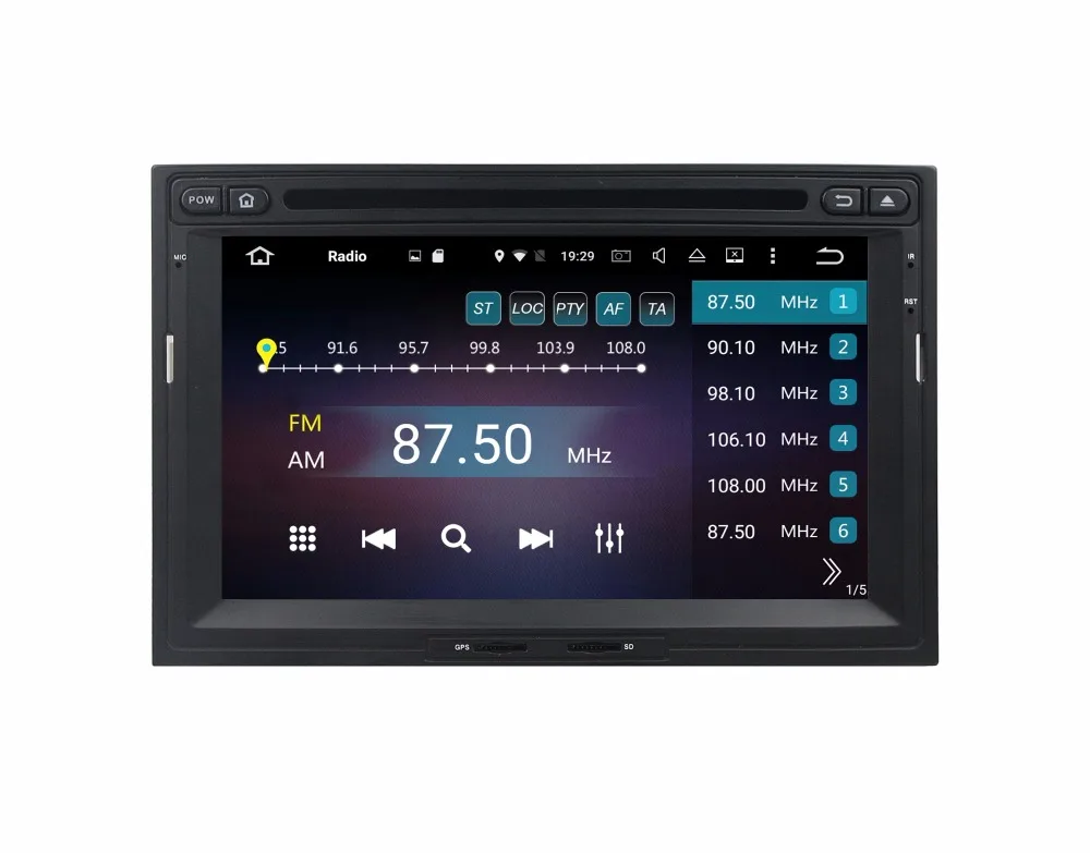 Восьмиядерный 7 &quotAndroid 6 0 автомобилей Радио DVD gps для peugeot 3008 Citroen Berlingo с 4 ГБ