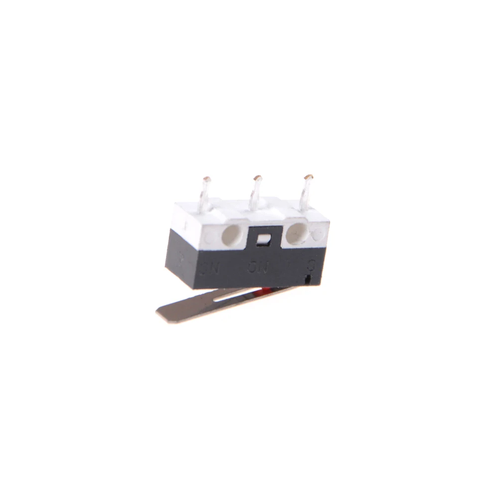 10 шт./лот Tact Micro Switch AC 125 В 1A SPDT мгновенный длинный Шарнирный Рычаг Mouse mini Tripod