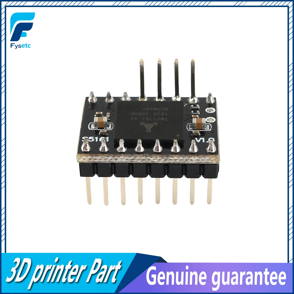 TMC5161 V1.0 SPI Stepper Motor Driver High Power 3.5A Stepstick Mute For Nema 17 23 Replace TMC5160 VS TMC2130 | Компьютеры и офис