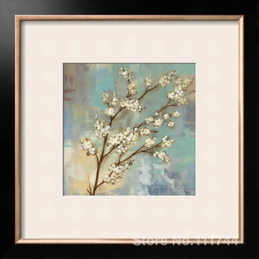 

abstract art paintings Kyoto Blossoms I hand painted art by Silvia Vassileva High quality